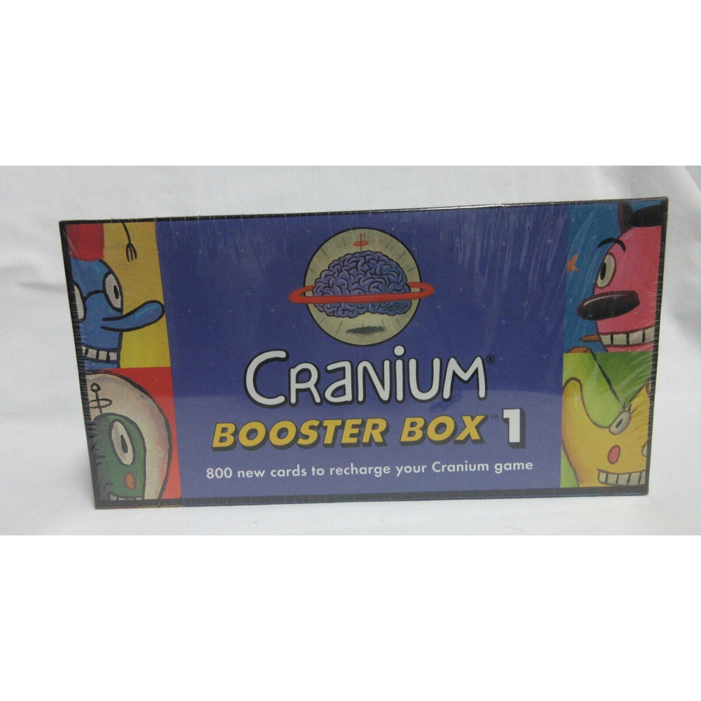 Cranium Booster Box 1 800 New Cards New Factory Sealed GREAT GIFT